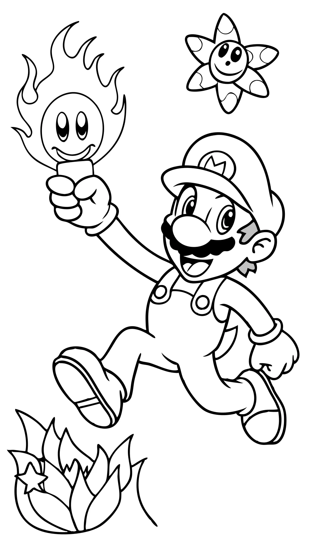 pages à colorier Mario et Sonic